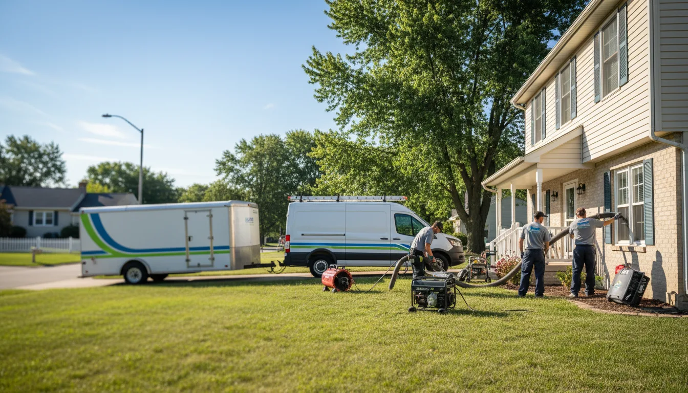 Flooded Basement Restoration And Cleanup With Repair in Readlyn, IA near me